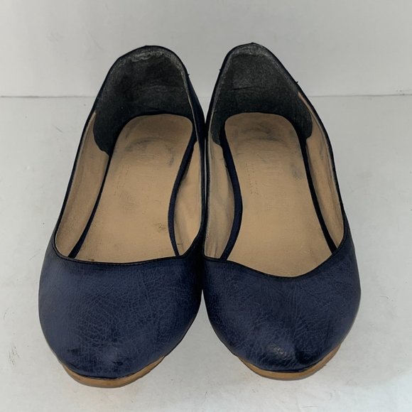 GUCCI | Women's Ballerina Flats Shoes Blue Size 6 - Picture 3 of 9